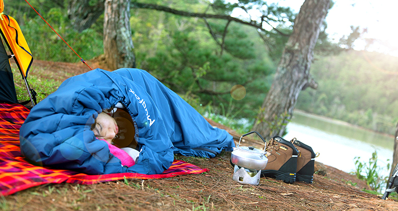 Túi ngủ đi du lịch, túi ngủ dã ngoại, cắm trại